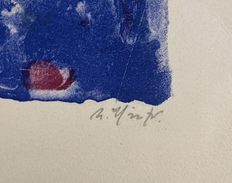 Rodolfo NIETO (1936-1988) - - Composition - - Lithographie en couleurs, signée…