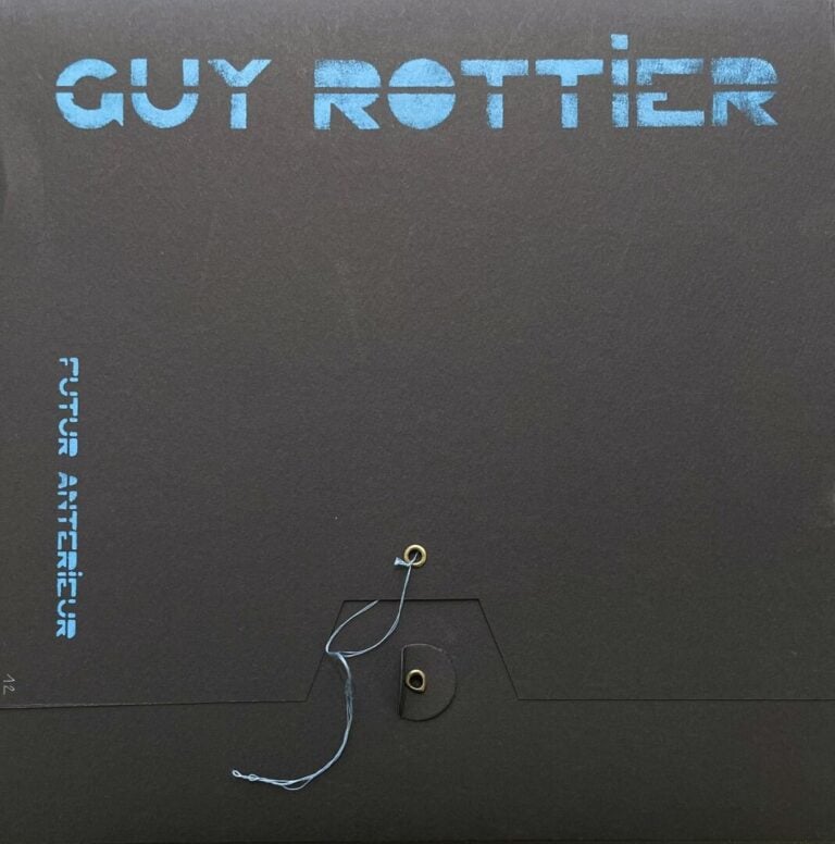 ROTTIER Guy (1922-2013) - Futur antérieur, 1971 - Portfolio de onze feuilles sé…