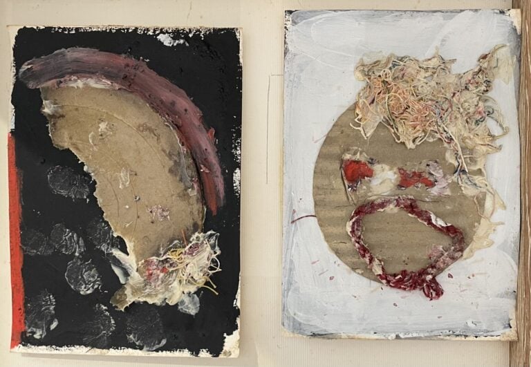 THUPINIER Gérald (né en 1960) - Sans titre - Technique mixte sur papier - 27 x…