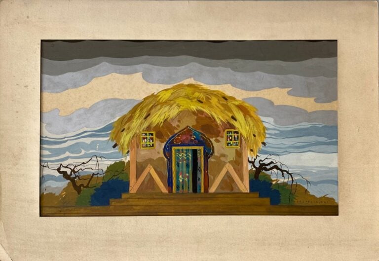 Umberto BRUNELLESCHI (1879-1949) (01151) - Décor pour les Folies Bergères, c.19…