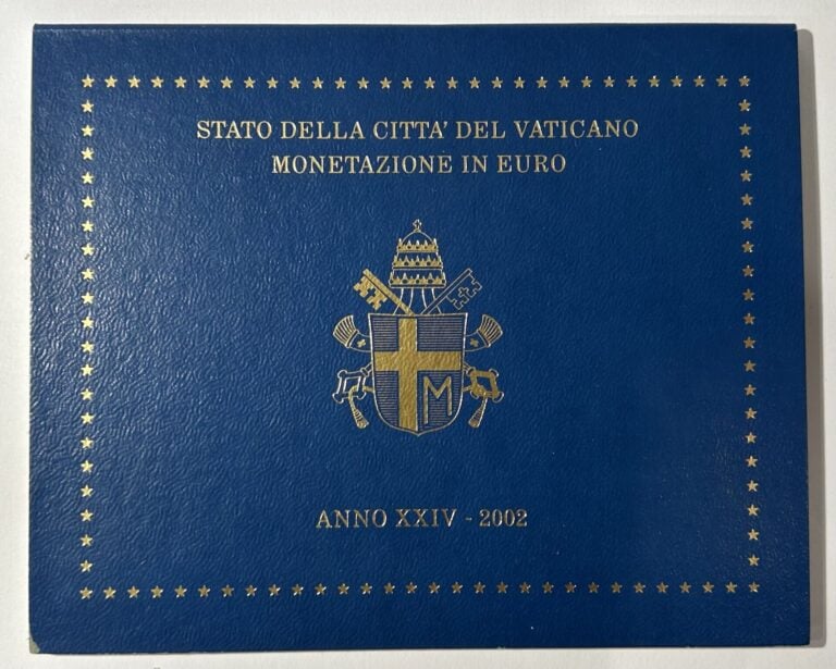 Vatican - Euros - Coffret BU 2002, Jean Paul II - Etat : BU