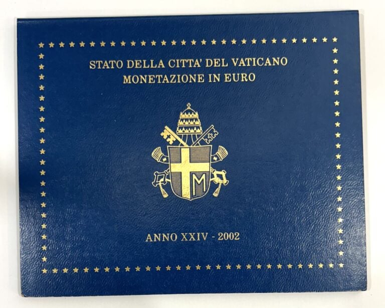 Vatican - Euros - Coffret BU de 1 centime à 2 Euros 2002, Jean Paul II - Etat :…