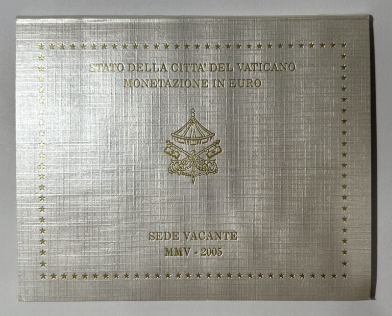 Vatican - Euros - Coffret BU de 1 centime à 2 Euros 2005, Siège Vacant - Etat :…