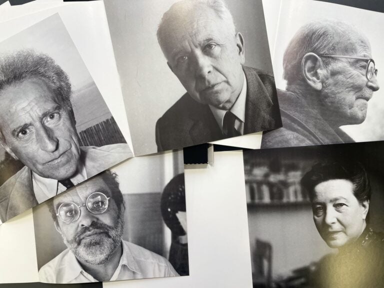VILLERS André (1930-2016) - Portraits d'écrivains, 1994 - Impressions sur papie…