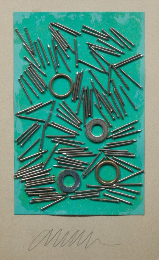 ARMAN(1928-2005) ARMAND FERNANDEZ dit - Accumulation de clous - Accumulation de…