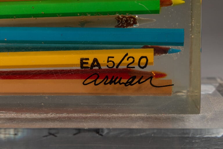 ARMAN(1928-2005) ARMAND FERNANDEZ dit - Accumulation de crayons - Accumulation…