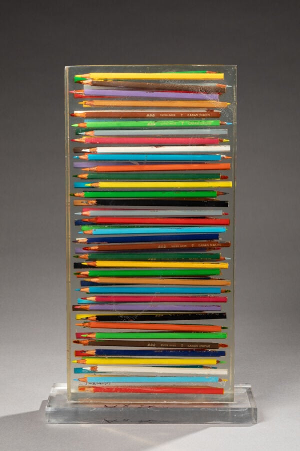 ARMAN(1928-2005) ARMAND FERNANDEZ dit - Accumulation de crayons - Accumulation…