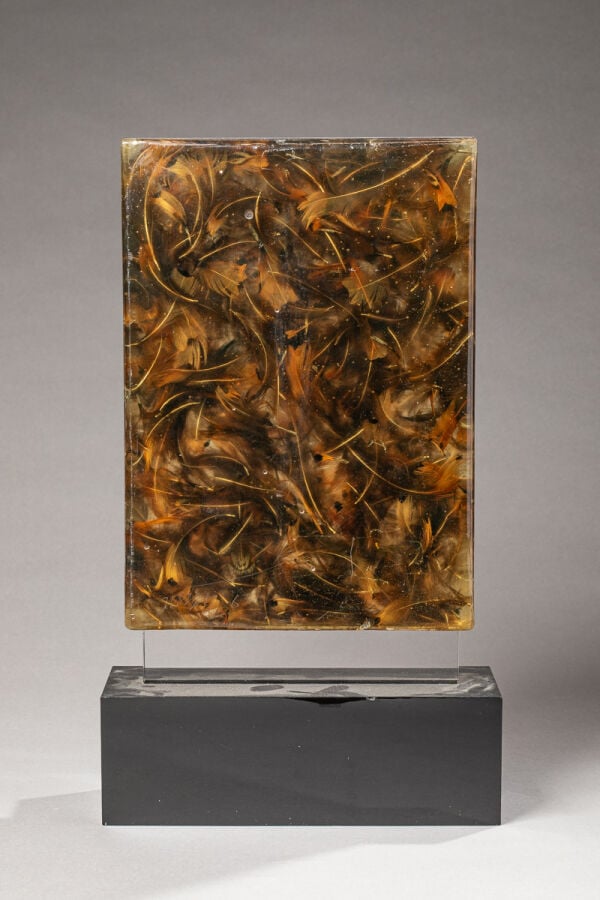 ARMAN(1928-2005) ARMAND FERNANDEZ dit - Accumulation de plumes, 1967 - Accumula…