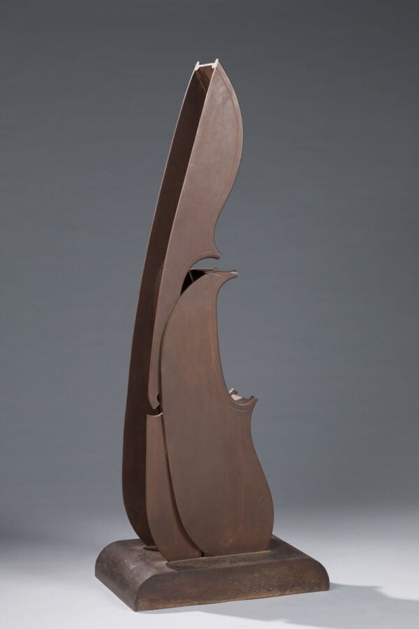 ARMAN(1928-2005) ARMAND FERNANDEZ dit - Orbes (Les amants) ,1979 - Coupe de vio…