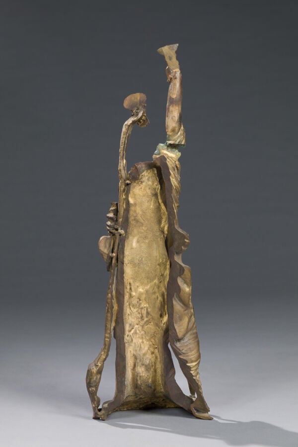 ARMAN(1928-2005) ARMAND FERNANDEZ dit - Statue de la liberté, 1985 - Découpe en…