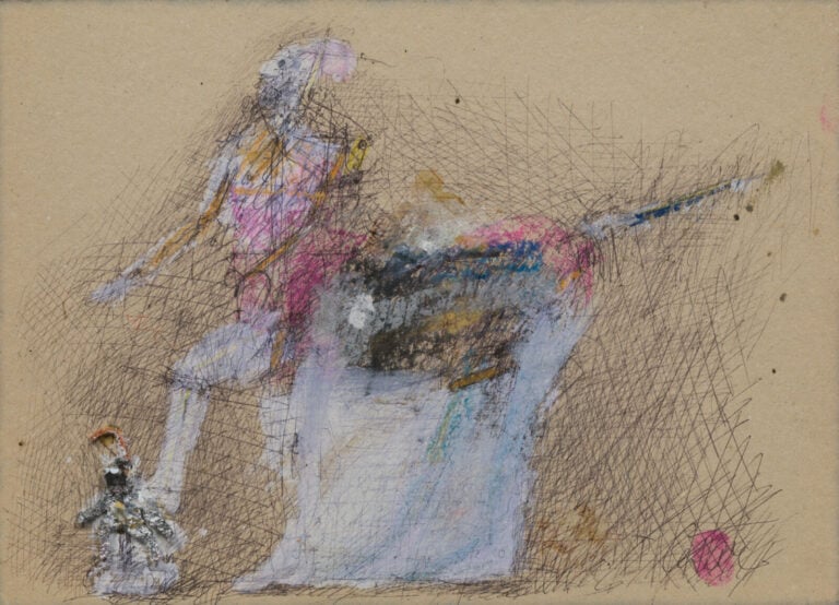 CÉSAR (1921-1998) CÉSAR BALDACCINI DIT - Centaure - Technique mixte et collage…