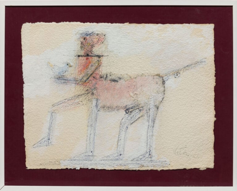 CÉSAR (1921-1998) CÉSAR BALDACCINI DIT - Centaure tenant un oiseau (DDR 7764) -…
