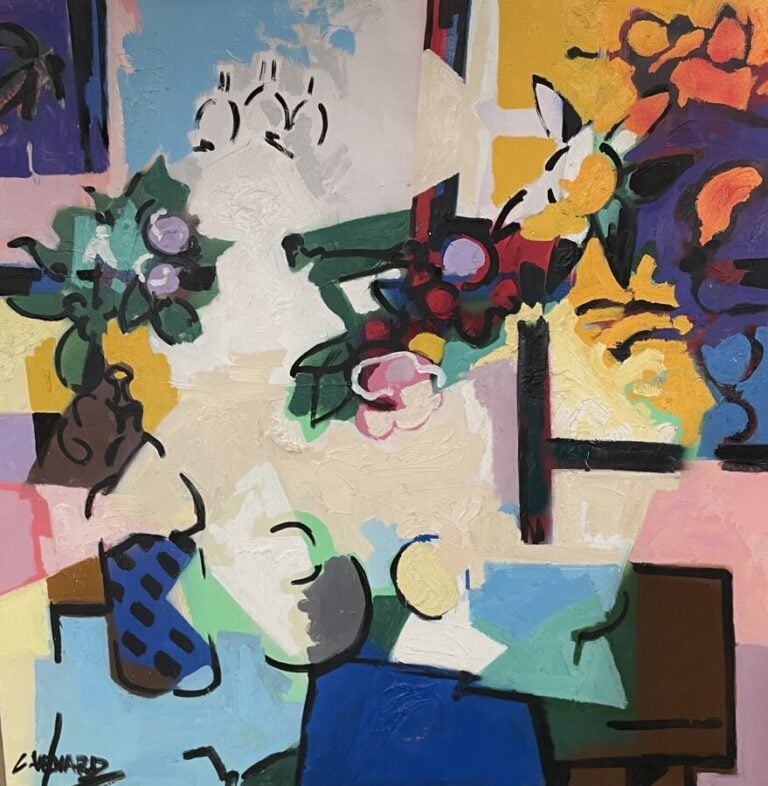 Claude VENARD (1913-1999) (03022) - Nature morte - Huile sur toile, signée en b…