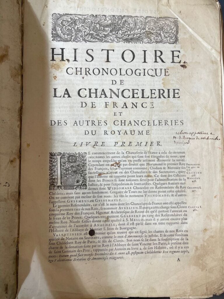 DU CHESNE (François, Avocat au Parlement et historiographe du roi) : - Histoire…