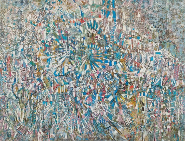 Endre ROZSDA(1913-1999) - Solstice, 1971 - Huile sur toile, signée en bas à dro…