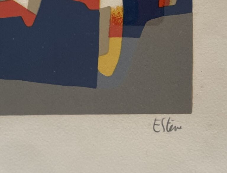 MAURICE ESTEVE (1904-2001) - Face à face, 1968 (Prudhomme-Moestrup 45) - Lithog…