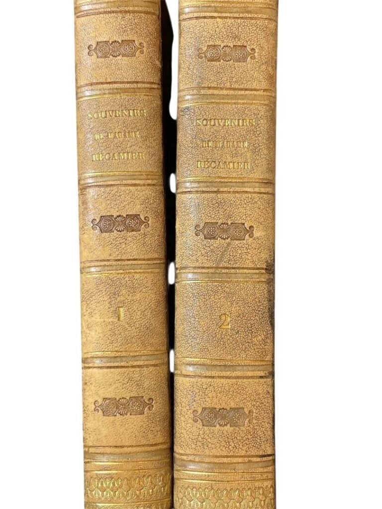 RECAMIER (Madame de) : - Mme Récamier : Souvenirs et correspondance tirés des p…