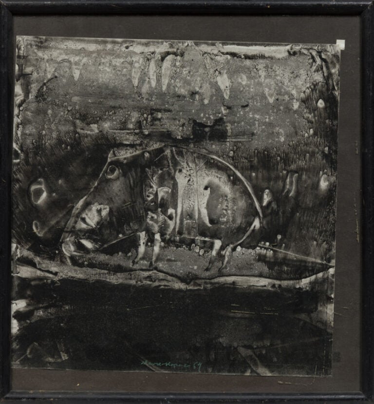 SLAVKO KOPAČ (1913-1995) - Sanglier ,1964. (CR235). - Gouache sur papier, signé…