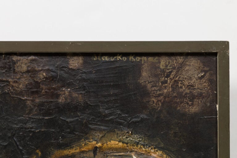 SLAVKO KOPAČ (1913-1995) - Trois têtes, 1962 (CR 100) - Peinture vinylique et t…