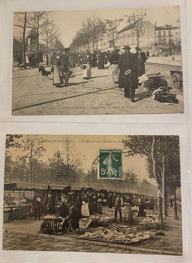 CARTES POSTALES. - 27 Albums CPA/CPSM - Neuilly-sur-Seine : Importante collecti…