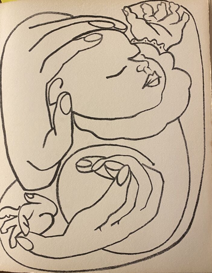Françoise GILOT - André Verdet, Pages d'amour, avec des lithographies originale…