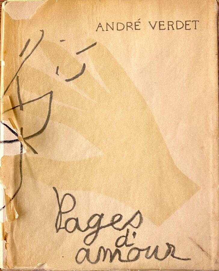 Françoise GILOT - André Verdet, Pages d'amour, avec des lithographies originale…