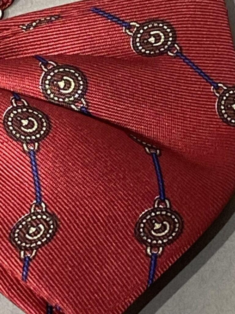 GUCCI - Noeud papillon en soie rouge