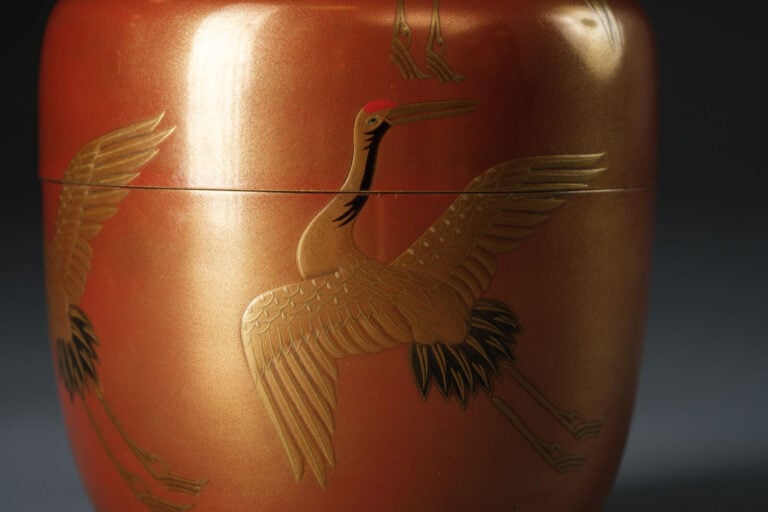 Boîte à thé en laque fine 棗 (natsume) réalisée par Ichigo Itchô 一した後兆 (1898-199… Vente aux encheres – Auction House – Commissaire-priseur – Auctioneer - Boisgirard Antonini – Paris – Nice