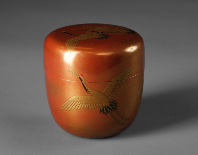 Boîte à thé en laque fine 棗 (natsume) réalisée par Ichigo Itchô 一した後兆 (1898-199… Vente aux encheres – Auction House – Commissaire-priseur – Auctioneer - Boisgirard Antonini – Paris – Nice