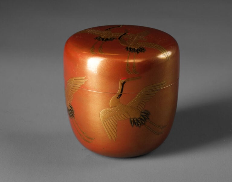 Boîte à thé en laque fine 棗 (natsume) réalisée par Ichigo Itchô 一した後兆 (1898-199… Vente aux encheres – Auction House – Commissaire-priseur – Auctioneer - Boisgirard Antonini – Paris – Nice