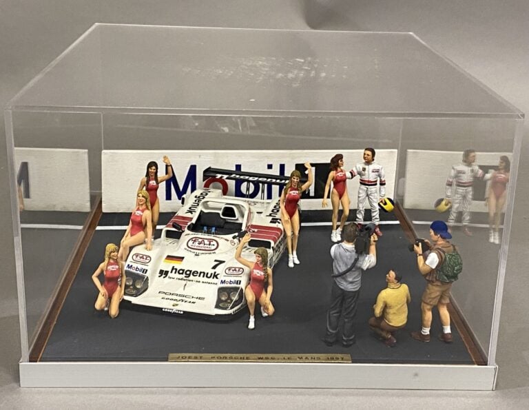 Diorama Joest Porsche WSC victorieuse 24H du Mans 1997 - Kit résine GTS montage…