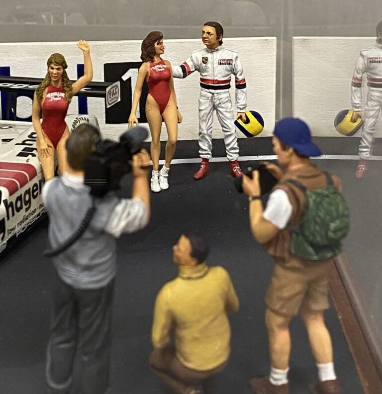 Diorama Joest Porsche WSC victorieuse 24H du Mans 1997 - Kit résine GTS montage…