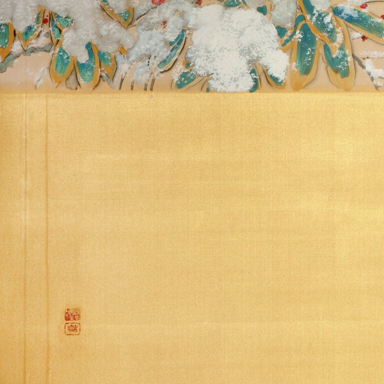 Ensemble de deux paravents à six panneaux à décor d'une peinture continue de fl… Vente aux encheres – Auction House – Commissaire-priseur – Auctioneer - Boisgirard Antonini – Paris – Nice