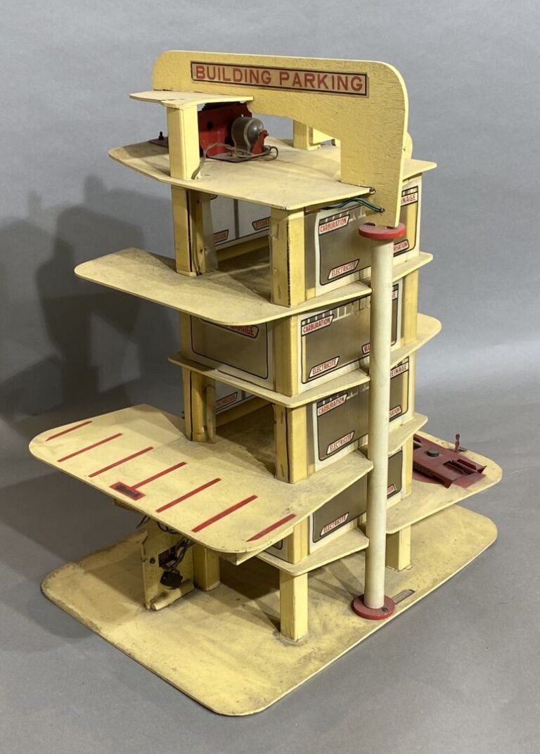FAUVEL - Garage pour miniatures, années 60 - Echelle 1/43