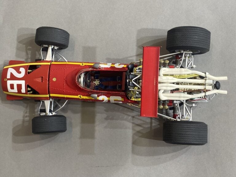 Ferrari 312 F1 1968 - Modèle en résine et métal MG Model Plus - Echelle 1/12ème…