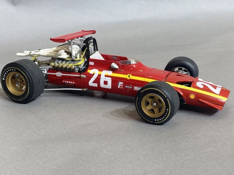 Ferrari 312 F1 1968 - Modèle en résine et métal MG Model Plus - Echelle 1/12ème…