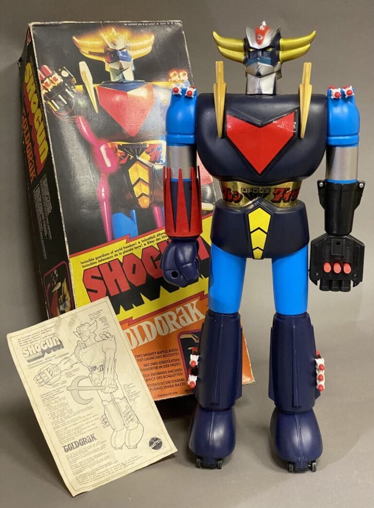 Goldorak Shogun 60 cm, Mattel - Avec sa boîte d'origine, sa notice et ses acces…