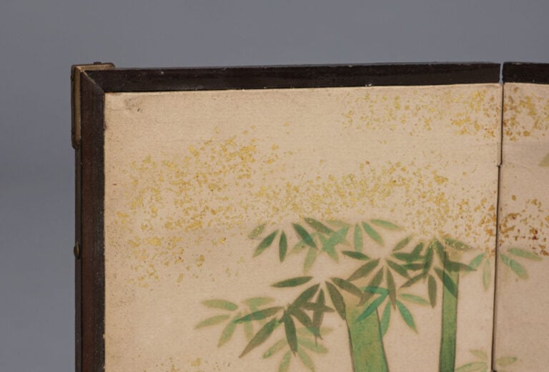 Hina'byôbu 雛 屏 風 (paravent du festival de poupées) à six panneaux à décor d'un… Vente aux encheres – Auction House – Commissaire-priseur – Auctioneer - Boisgirard Antonini – Paris – Nice