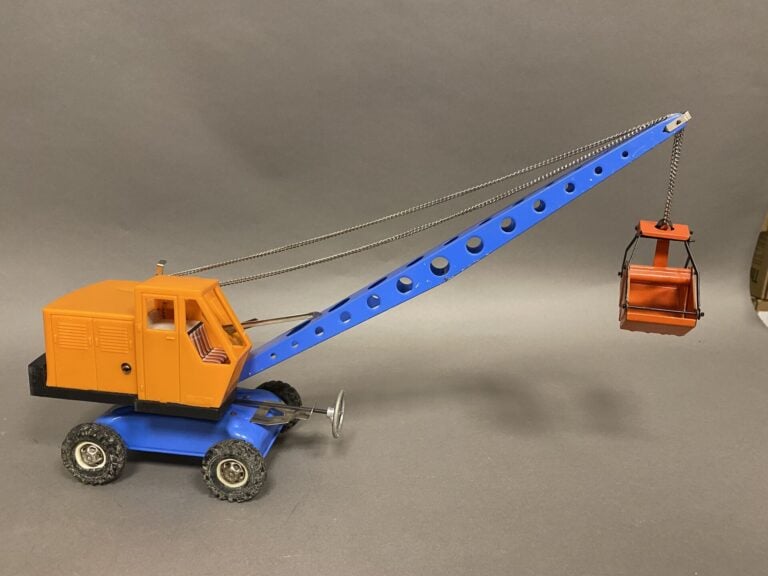 JOUSTRA - Lot de 2 engins de travaux publics - Avec leur boîte d'origine