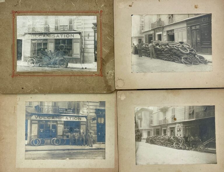 Lot de 4 photographies, début XIXe