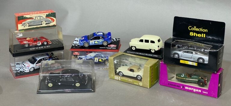 Lot de divers miniatures 1/43 dont Rallye