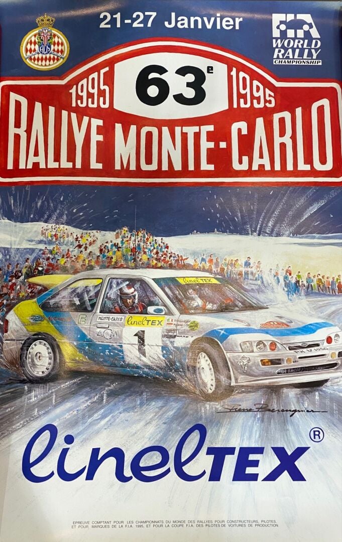 Lot Rallye Monte Carlo comprenant: - - des plaques souvenirs Rallye onte Carlo…