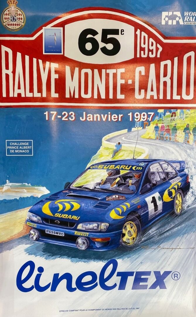Lot Rallye Monte Carlo comprenant: - - des plaques souvenirs Rallye onte Carlo…