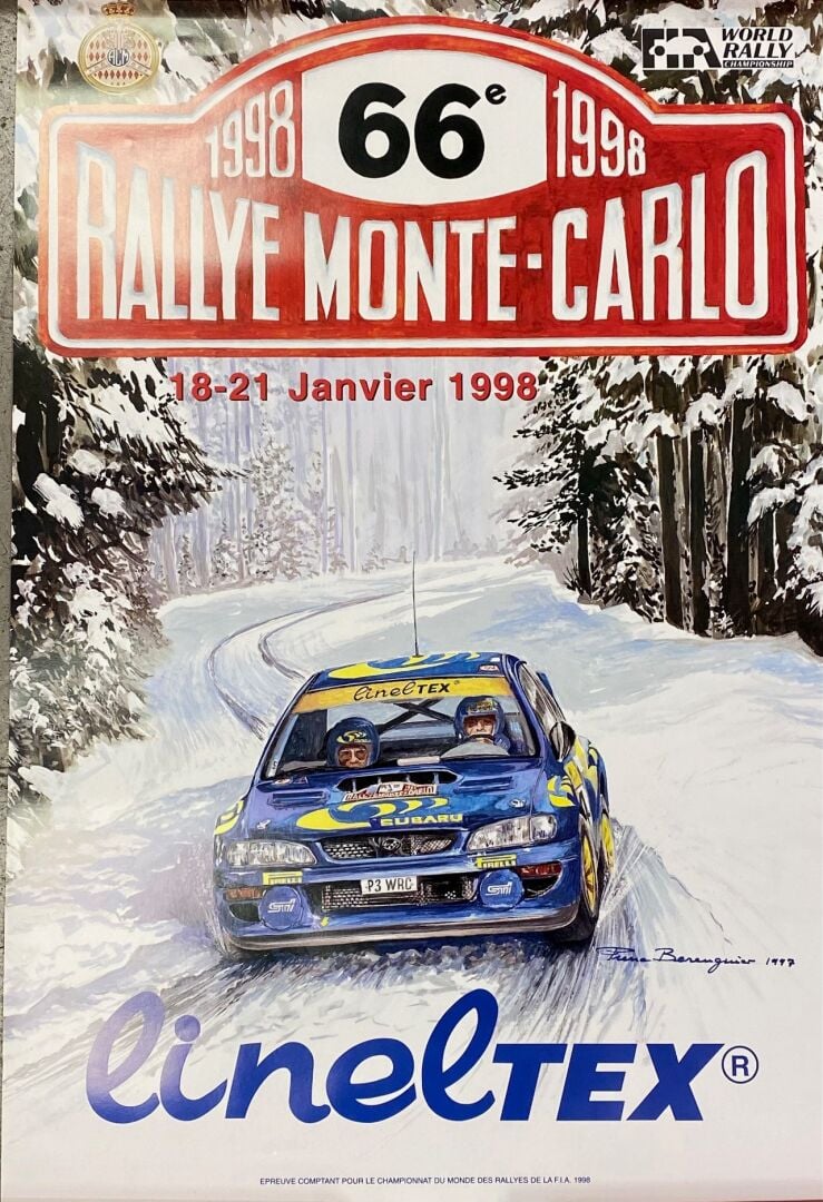 Lot Rallye Monte Carlo comprenant: - - des plaques souvenirs Rallye onte Carlo…