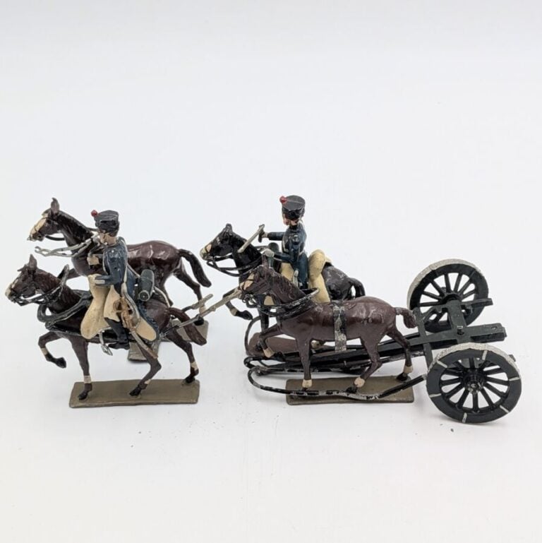 LUCOTTE PREMIER EMPIRE 1920-1960 - Train d'artillerie avec un canon et son cais…