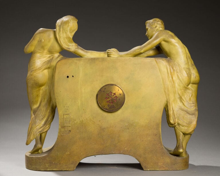 Manufacture Friedrich GOLDSCHEIDER - Emmanuel-Joseph Louis SIMON (18873-1932),… maison de vente aux encheres commissaire-priseur auction house boisgirard antonini