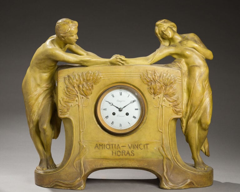 Manufacture Friedrich GOLDSCHEIDER - Emmanuel-Joseph Louis SIMON (18873-1932),… maison de vente aux encheres commissaire-priseur auction house boisgirard antonini