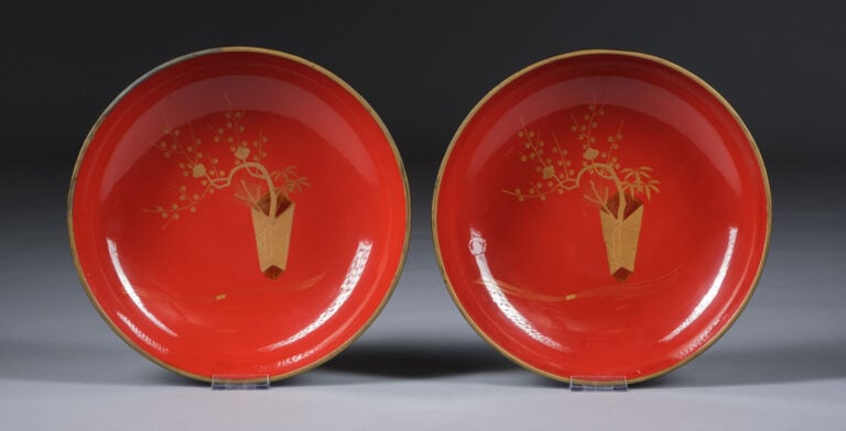 Paire de jikirô 食 籠 (récipients pour nourriture cérémonielle) laqués à décor de… Vente aux encheres – Auction House – Commissaire-priseur – Auctioneer - Boisgirard Antonini – Paris – Nice