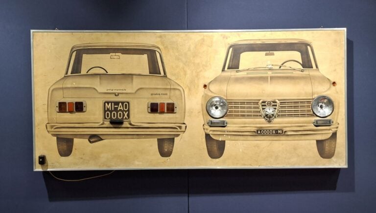 Panneau Auto école Alfa Roméo, années 60 - Avec sa télécommande - (Branchement…