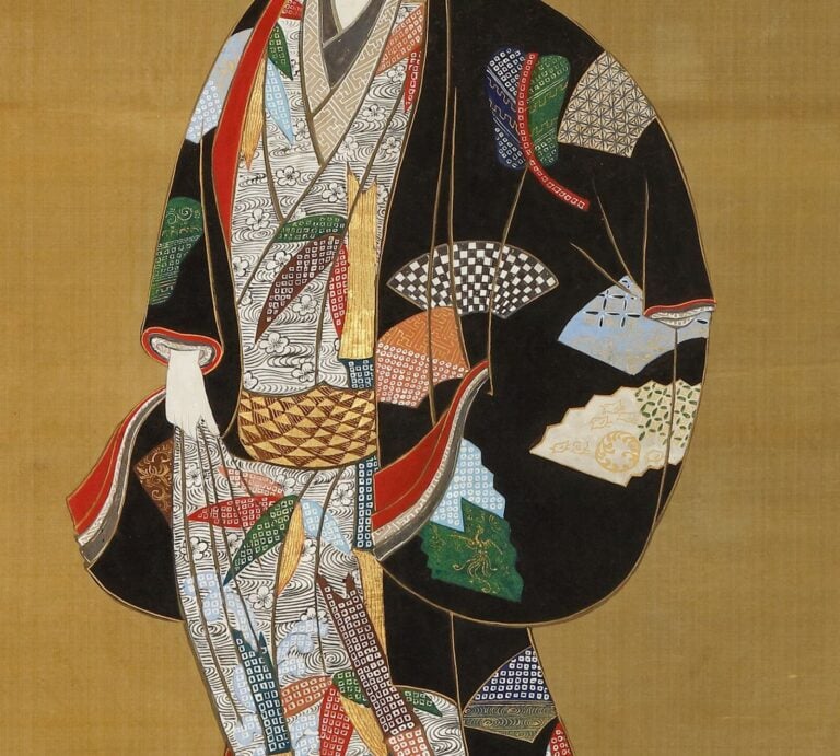 Paravent à deux panneaux à décor de deux femmes portant des kimonos. - Les femm… Vente aux encheres – Auction House – Commissaire-priseur – Auctioneer - Boisgirard Antonini – Paris – Nice